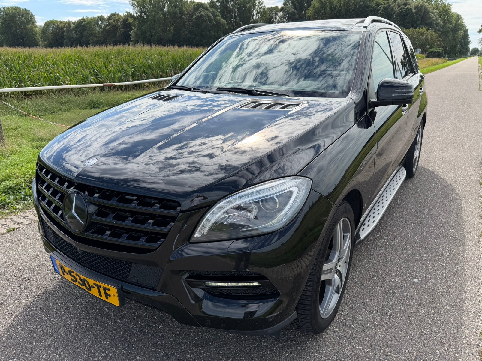 Mercedes-Benz M-Klasse Ml350 Bluetec 4MATIC 2014 Zwart, Automaat, Zwart, 258 pk, 255 €/maand