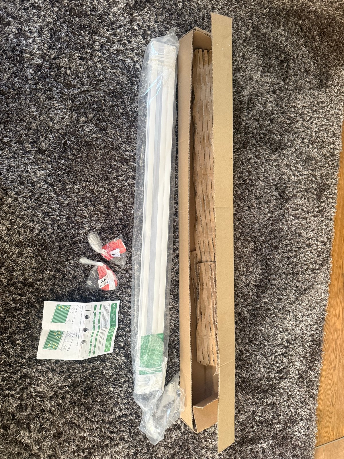 Nieuw Plisségordijn Evie EF2 Wit - 100cm bij 100cm, Nieuw, Ophalen of Verzenden, Lichtdoorlatend, Plisségordijn