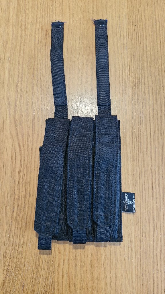 Airsoft MP5 Magazijn Pouch Zwart, Ophalen of Verzenden, Gebruikt
