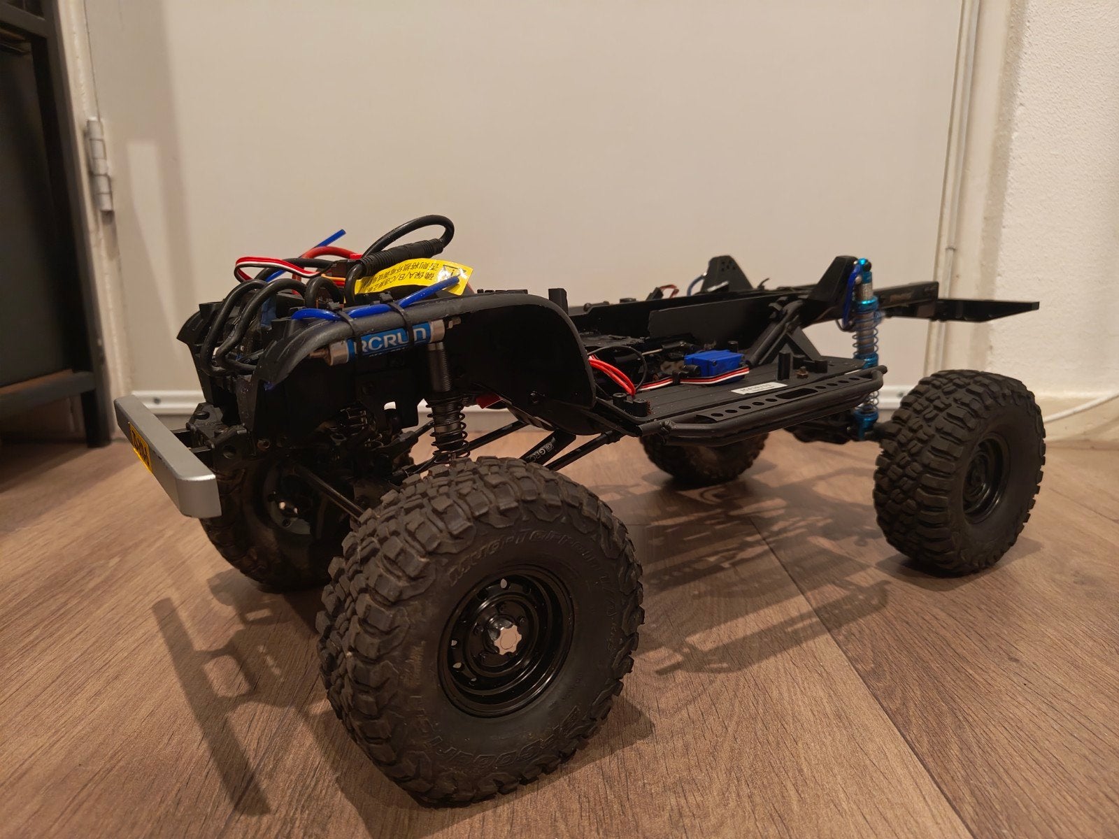 Traxxas TRX-4 chassis met upgrades, Ophalen of Verzenden, Auto offroad