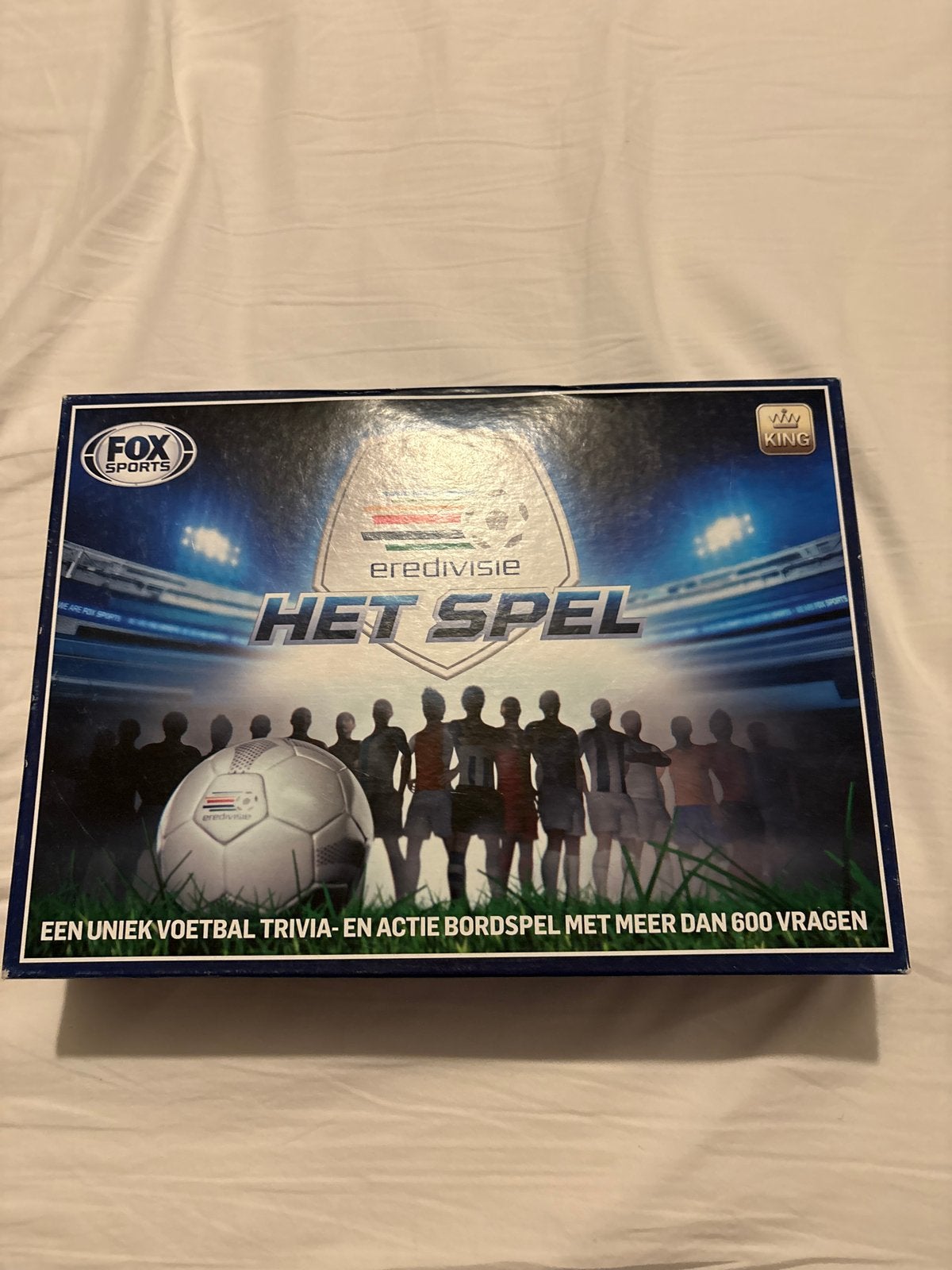 Eredivisie Het Spel - Voetbal Trivia & Actie Bordspel, Hobby en Vrije tijd, Drie of vier spelers, Ophalen of Verzenden, Zo goed als nieuw