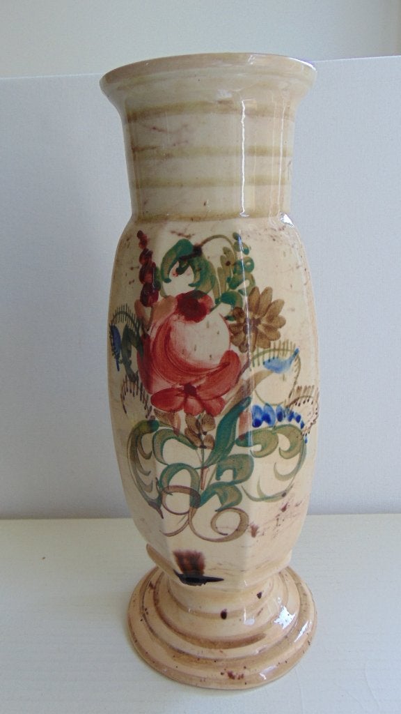 Vintage vaas jaren 50, Huis en Inrichting, Woonaccessoires | Vazen, Overige kleuren, Aardewerk of Porselein, Ophalen of Verzenden