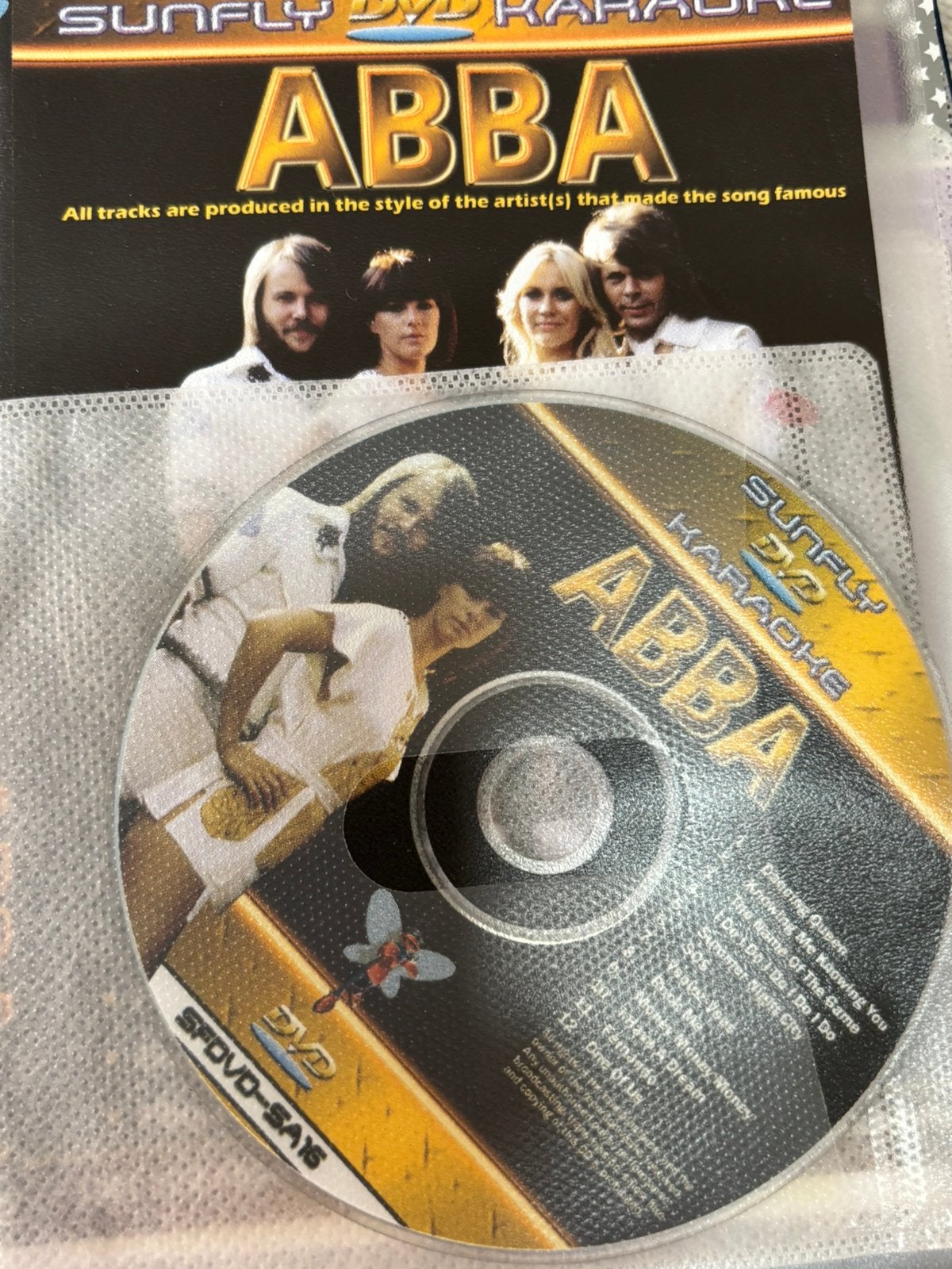 Sunfly karaoke - Abba, Alle leeftijden, Ophalen of Verzenden, Zo goed als nieuw, Karaoke