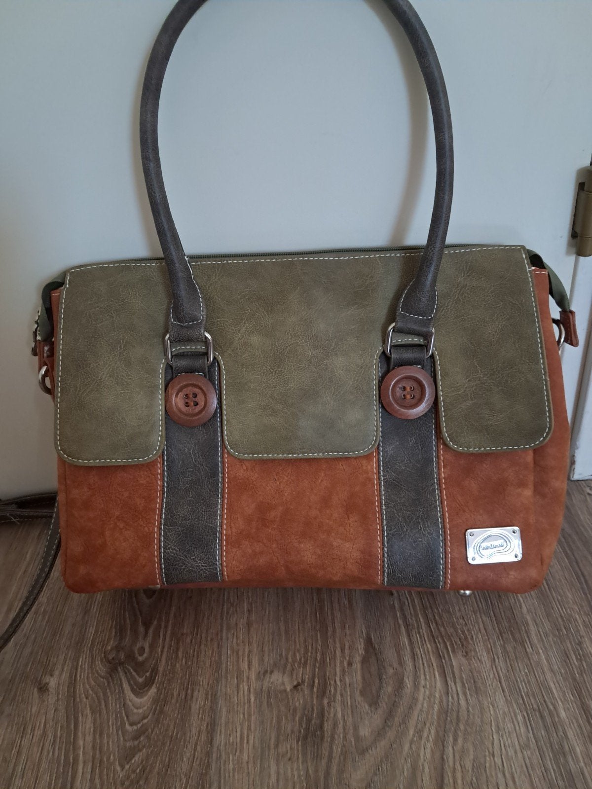 Mooie HI-Di-Hi tas, Sieraden, Tassen en Uiterlijk, Tassen | Damestassen, Ophalen of Verzenden, Nieuw, Bruin, Schoudertasje