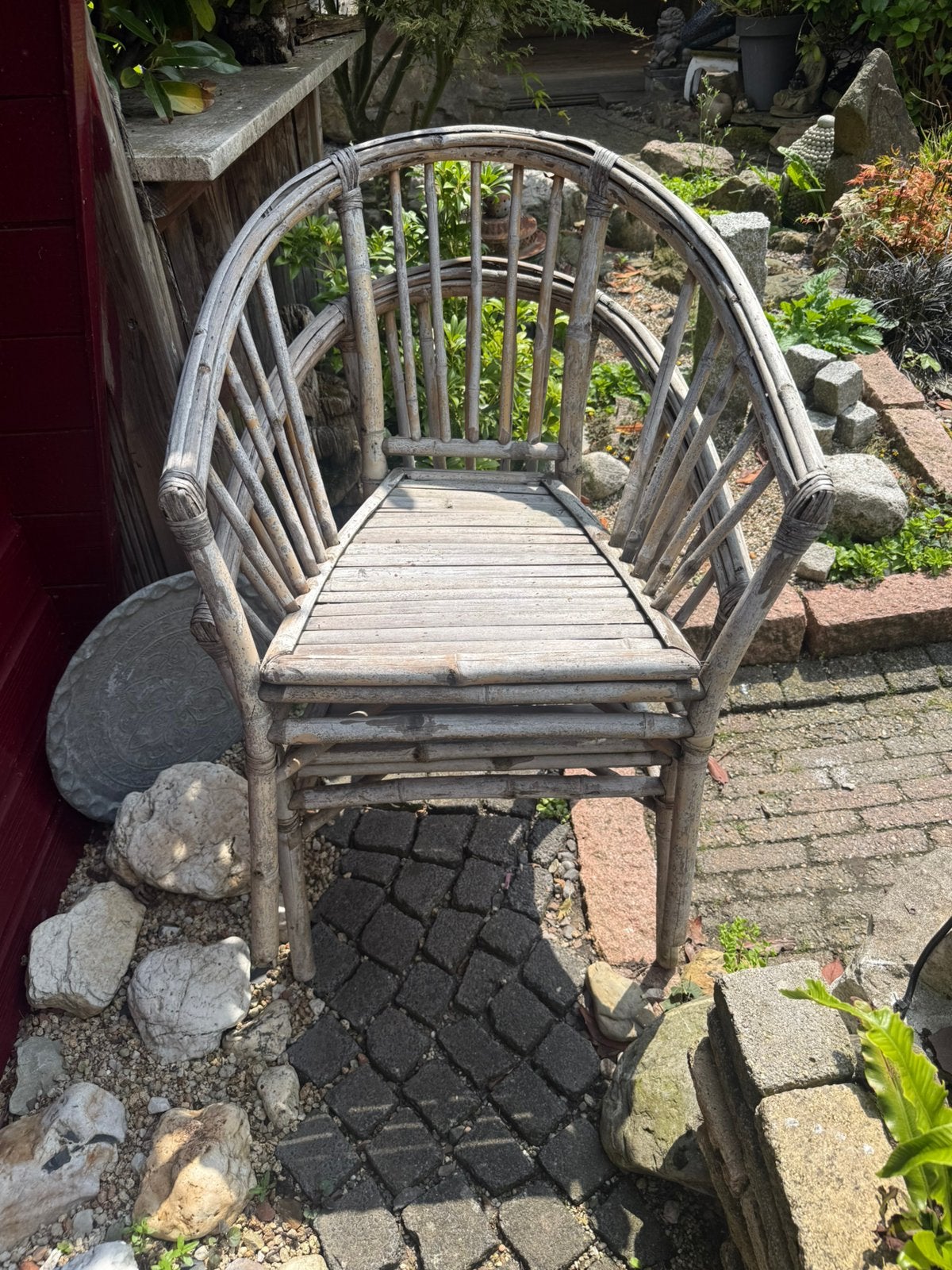 Tafel en twee stoeltjes, Ophalen, Gebruikt, Hout