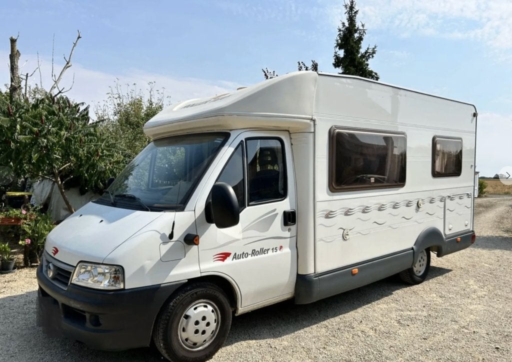 Fiat Trigano Auto Roller Team 15P Zonnepaneel, Ringverwarming, Particulier, 4 tot 5 meter, Half-integraal
