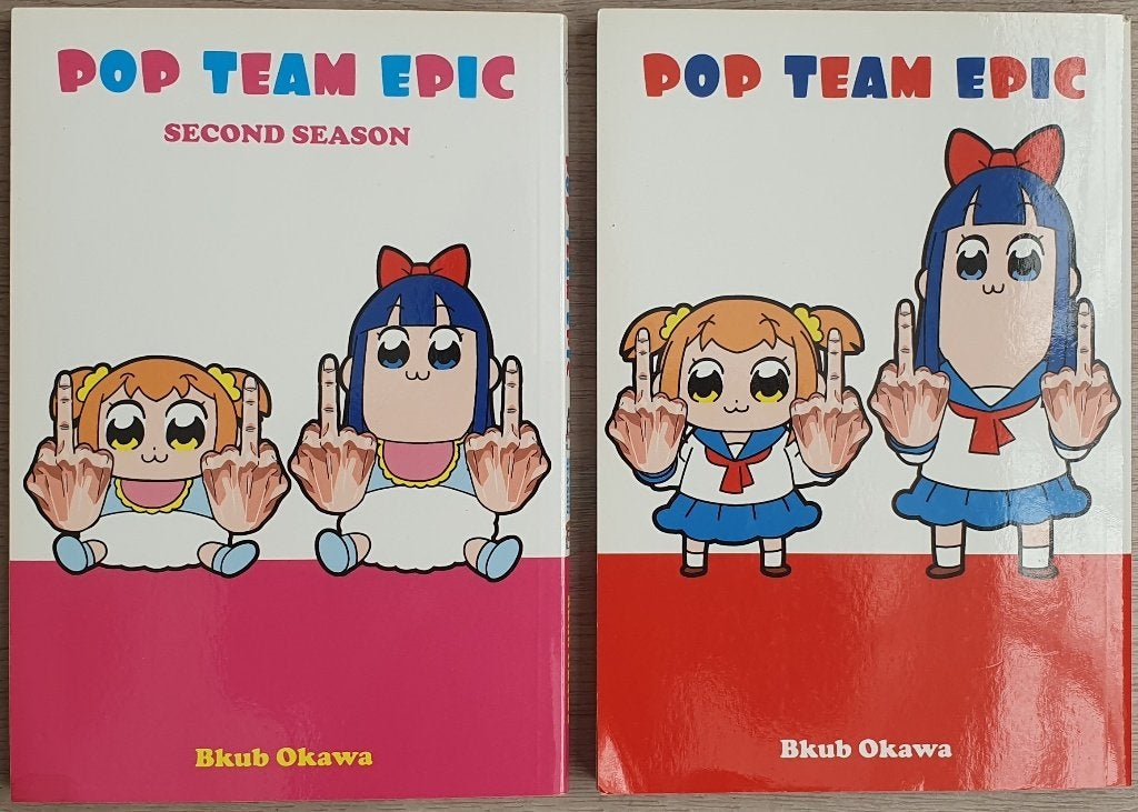 Manga Pop Team Epic 01 + 02, Meerdere comics, Ophalen of Verzenden, Zo goed als nieuw, Japan (Manga)