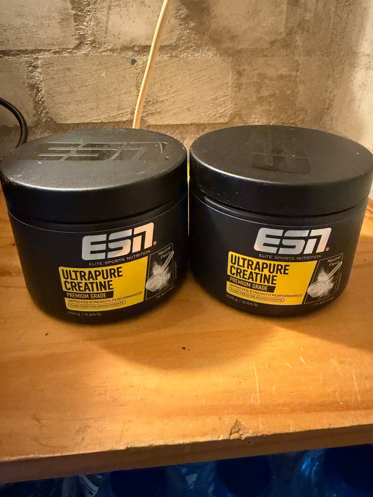 ESN Ultrapure Creatine Monohydraat - 250g (2 stuks) Nieuw, Sport en Fitness, Ophalen of Verzenden, Nieuw, Poeder of Drank