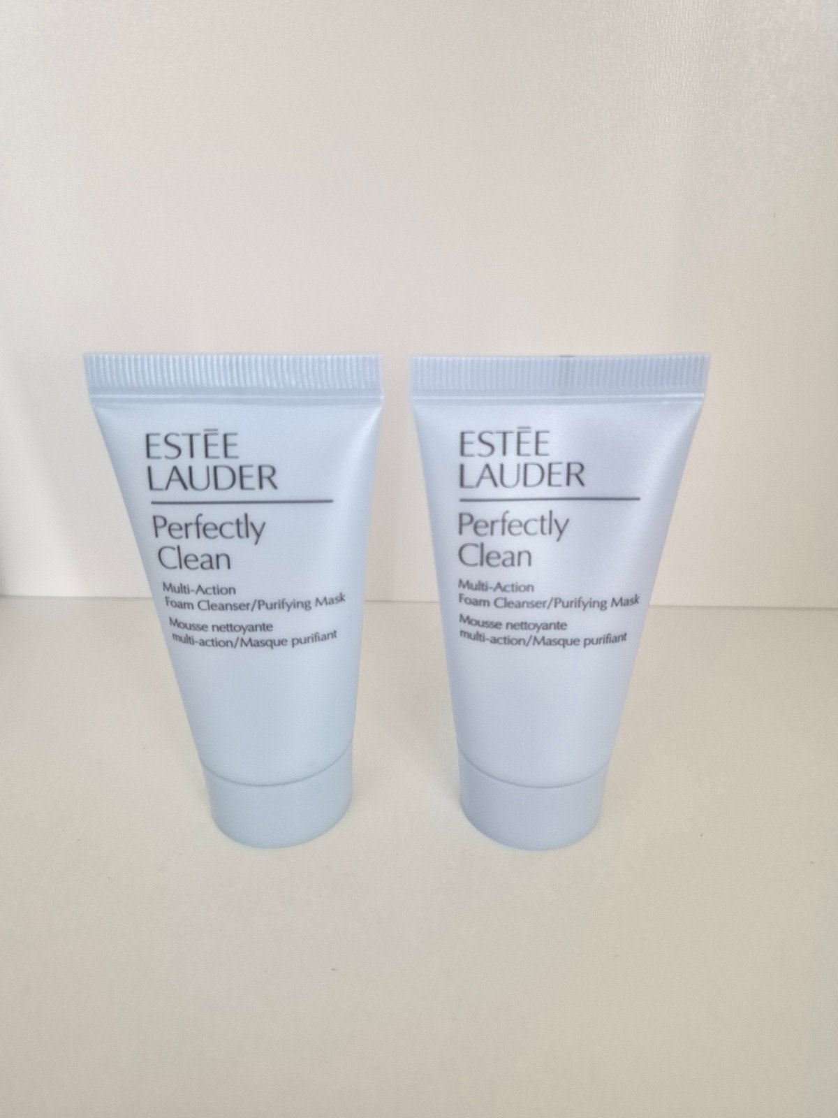 Nieuw 2x Estee Lauder Perfectly Clean 30 ml, Ophalen of Verzenden, Nieuw, Gehele gezicht