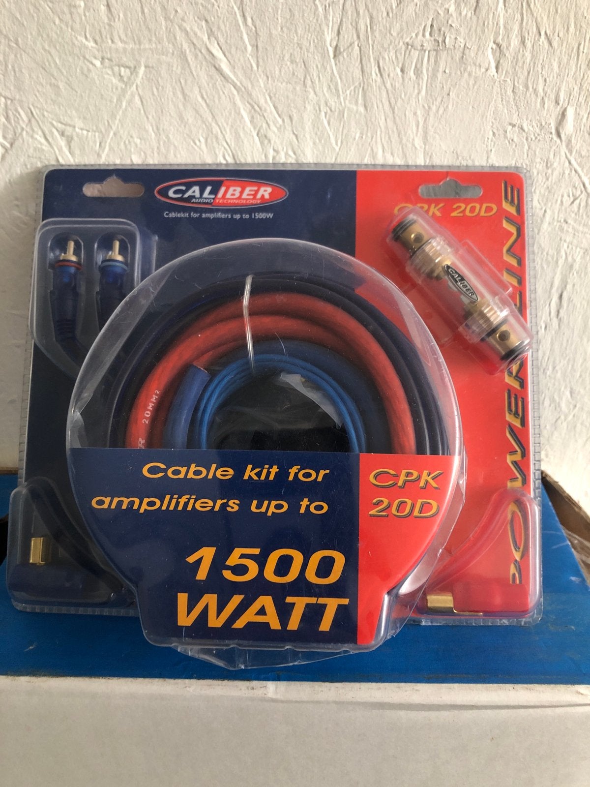 Caliber CPK 20D Kabelset voor Versterkers tot 1500W, Ophalen of Verzenden, Nieuw, 2 tot 5 meter, Overige kabels