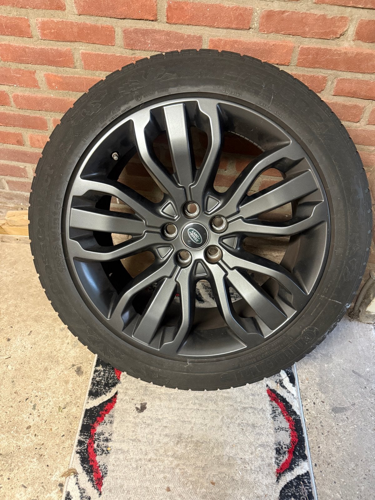 Range Rover Sport 21 inch velgen met winterbanden, Auto-onderdelen, Gebruikt, Banden en Velgen, Terreinwagen, 21 inch