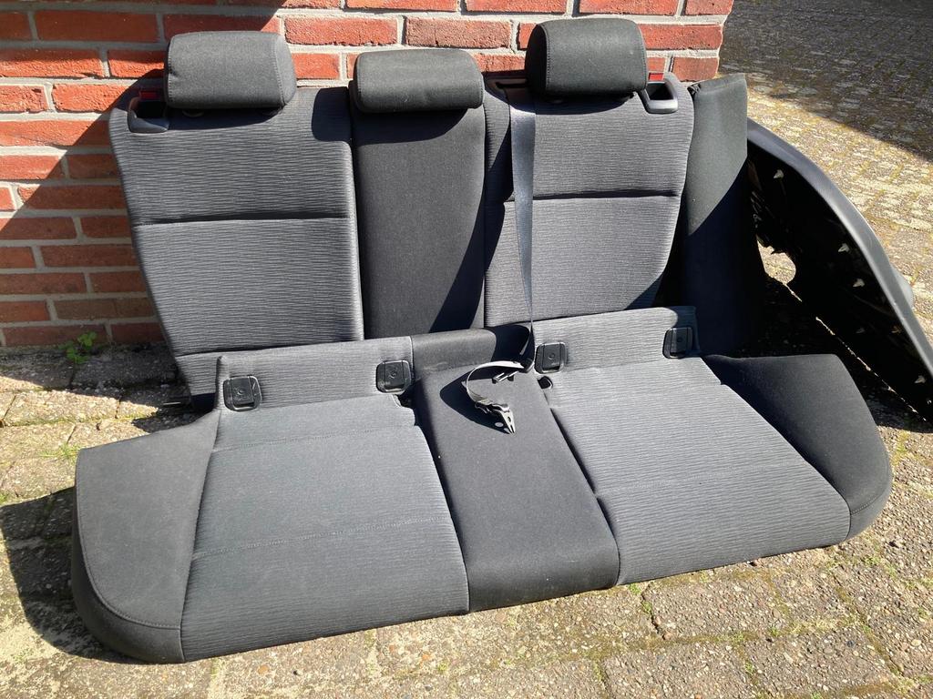 Stoelen BMW 1 serie zwart stof, Auto-onderdelen, Interieur en Bekleding, Ophalen, Gebruikt, BMW