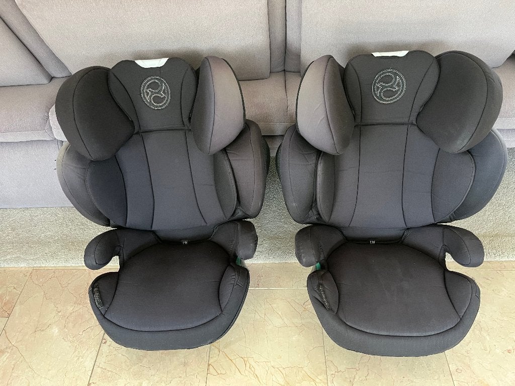 Cybex solution Z i-fix autostoel voor 3 tot 12 jaar, Gebruikt, 15 t/m 36 kg, Isofix, Verstelbare rugleuning