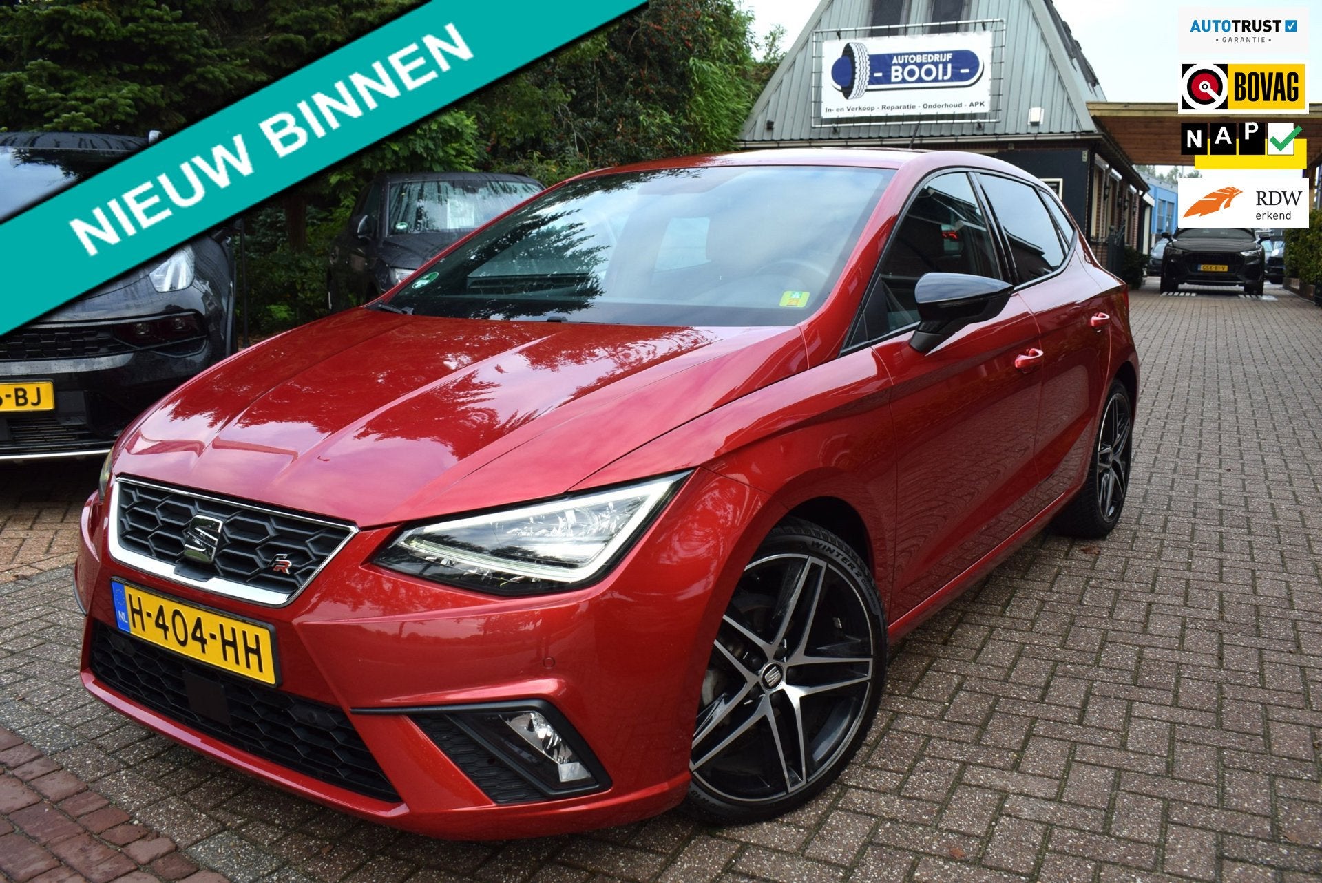 Seat Ibiza 1.0 TSI FR XENON-LED/CAMERA/CARPLAY/SFEERVER/ADAP, Auto's, Voorwielaandrijving, 95 pk, Alcantara, Ibiza