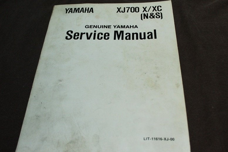 Yamaha XJ700 X XS 1985 motorcycle service manual XJ 700, Motoren, Handleidingen en Instructieboekjes, Ophalen of Verzenden, Yamaha