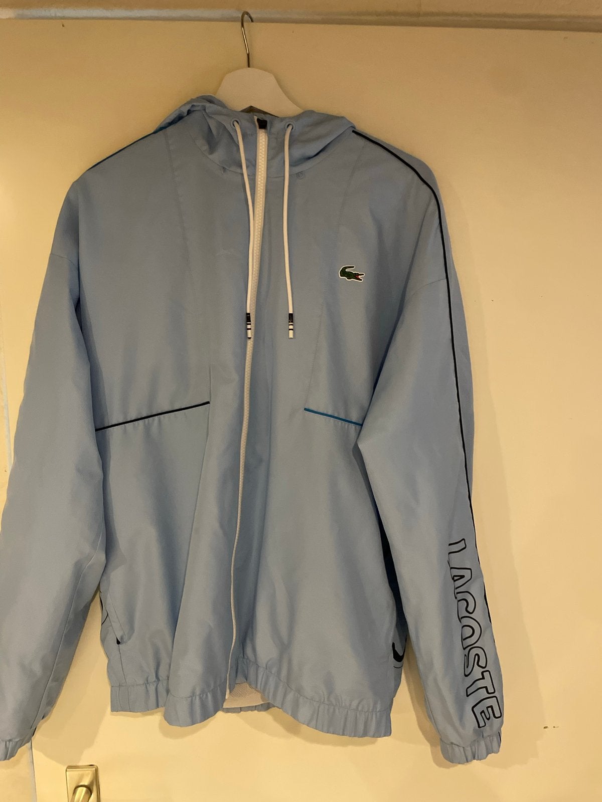 Lacoste Sport Trainingspak Maat L - Supergoede Staat, Kleding | Heren, Jassen | Zomer, Ophalen of Verzenden, Zo goed als nieuw