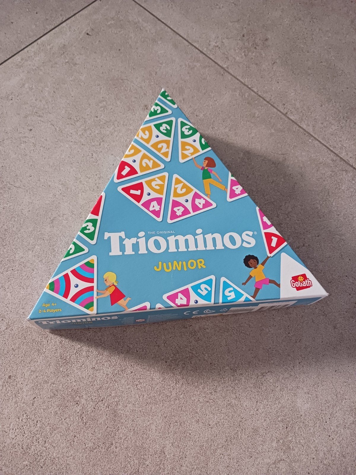 Triominos kids, Hobby en Vrije tijd, Gezelschapsspellen | Bordspellen, Ophalen, Zo goed als nieuw