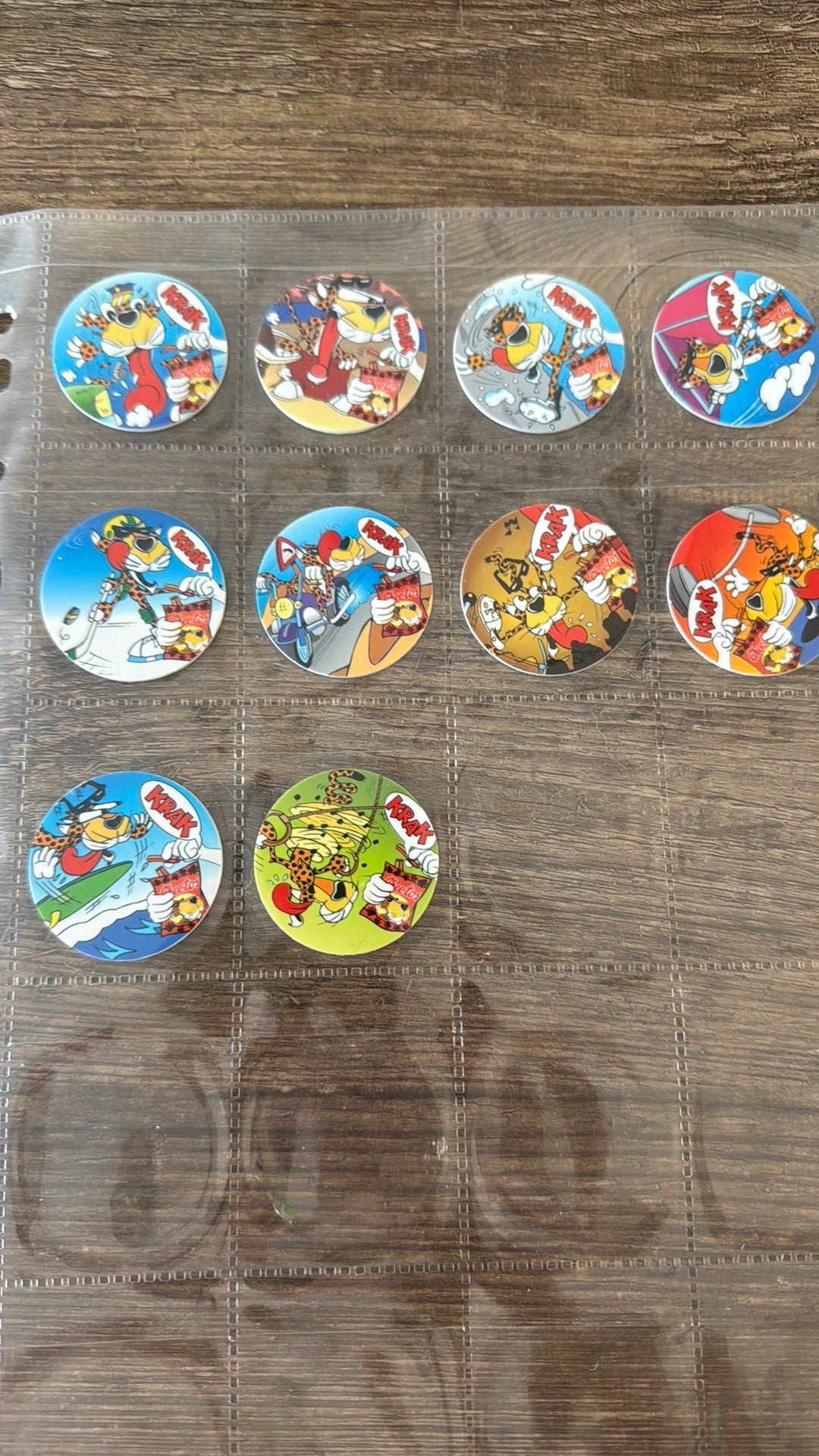 Zeldzame Belgische Cheetos Flippo's Smiths nr 1t/m 10, Verzamelen, Verzenden, Chester Cheetos, Losse flippo's