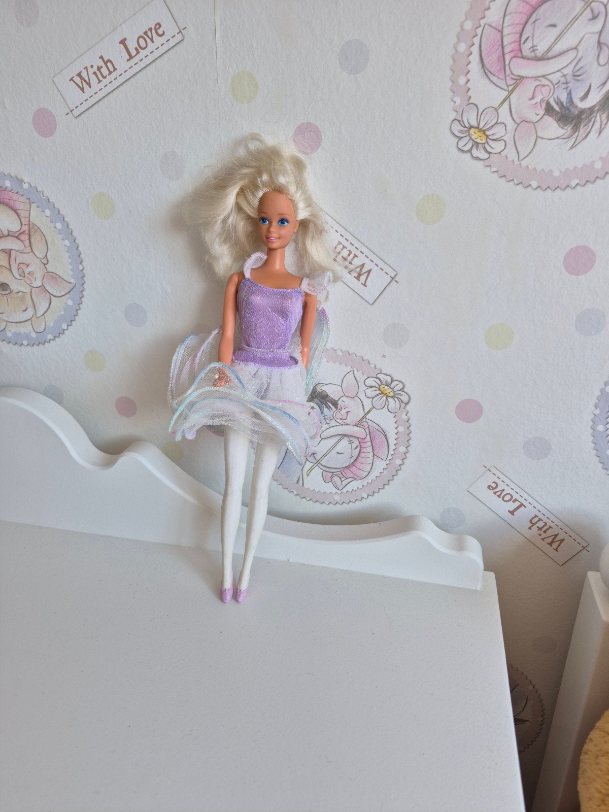 Vintage Ballerina Barbie - Klassieke Danseres Pop, Ophalen of Verzenden, Gebruikt, Barbie