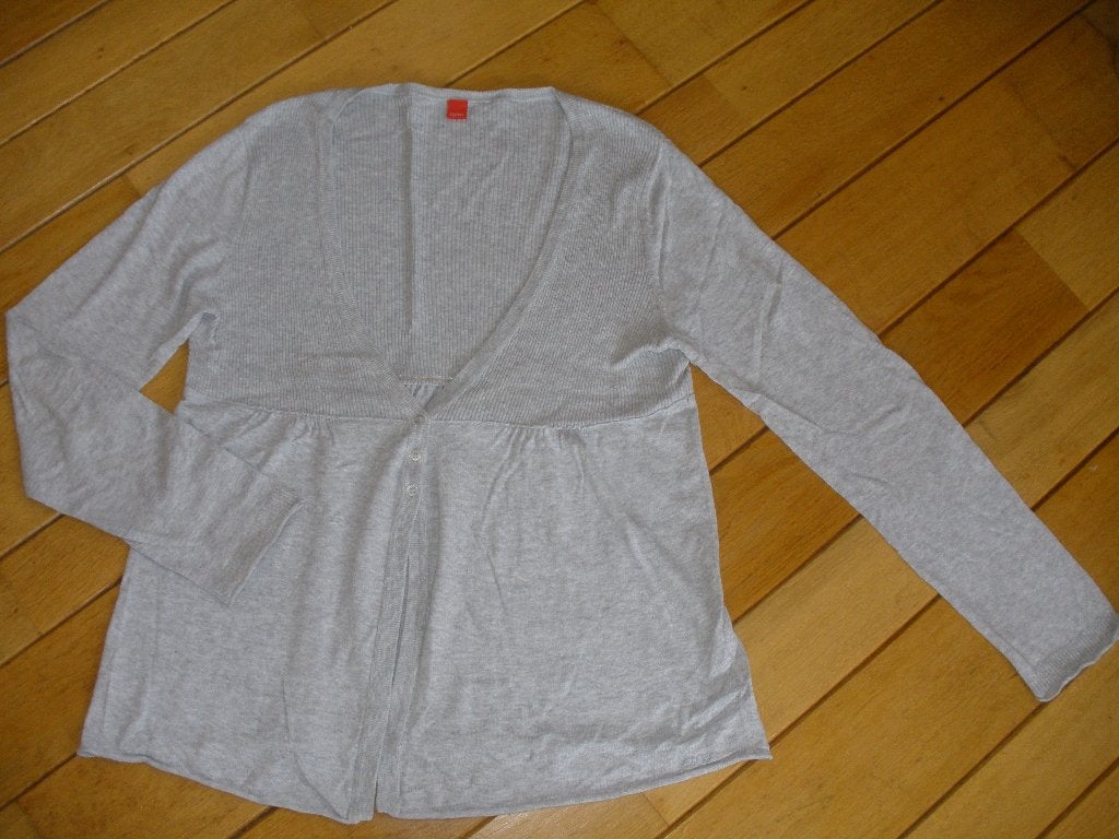 ESPRIT vest licht grijs maat XL, Maat 46/48 (XL) of groter, Ophalen of Verzenden, Zo goed als nieuw, Grijs