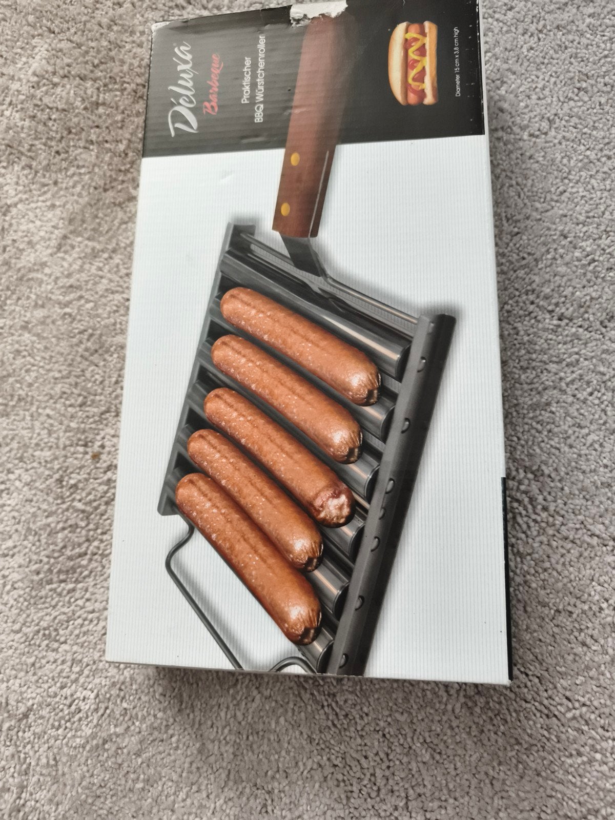 Deluxa BBQ Worstensnijder - Perfect voor Hotdogs, Tuin en Terras, Barbecue-accessoires, Ophalen of Verzenden, Nieuw, Deluxa