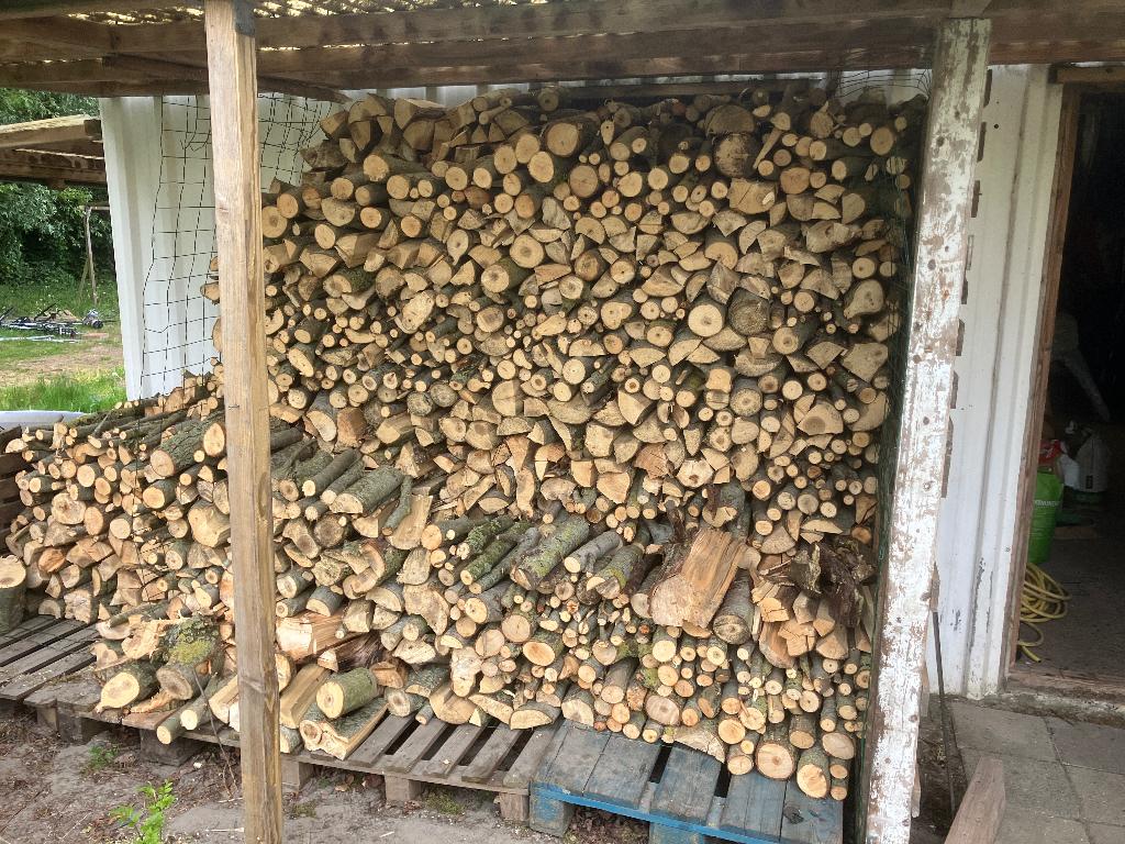 Kachelhout gezaagd gekloofd, Tuin en Terras, Haardhout, Minder dan 3 m³, Ophalen, Overige houtsoorten, Stammen