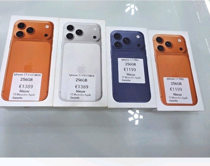 iphone 17 Pro Max/17 Pro 256gb Nieuw, 256 GB, Overige modellen, Nieuw, Rjsmartphonelelystad@gmail.com