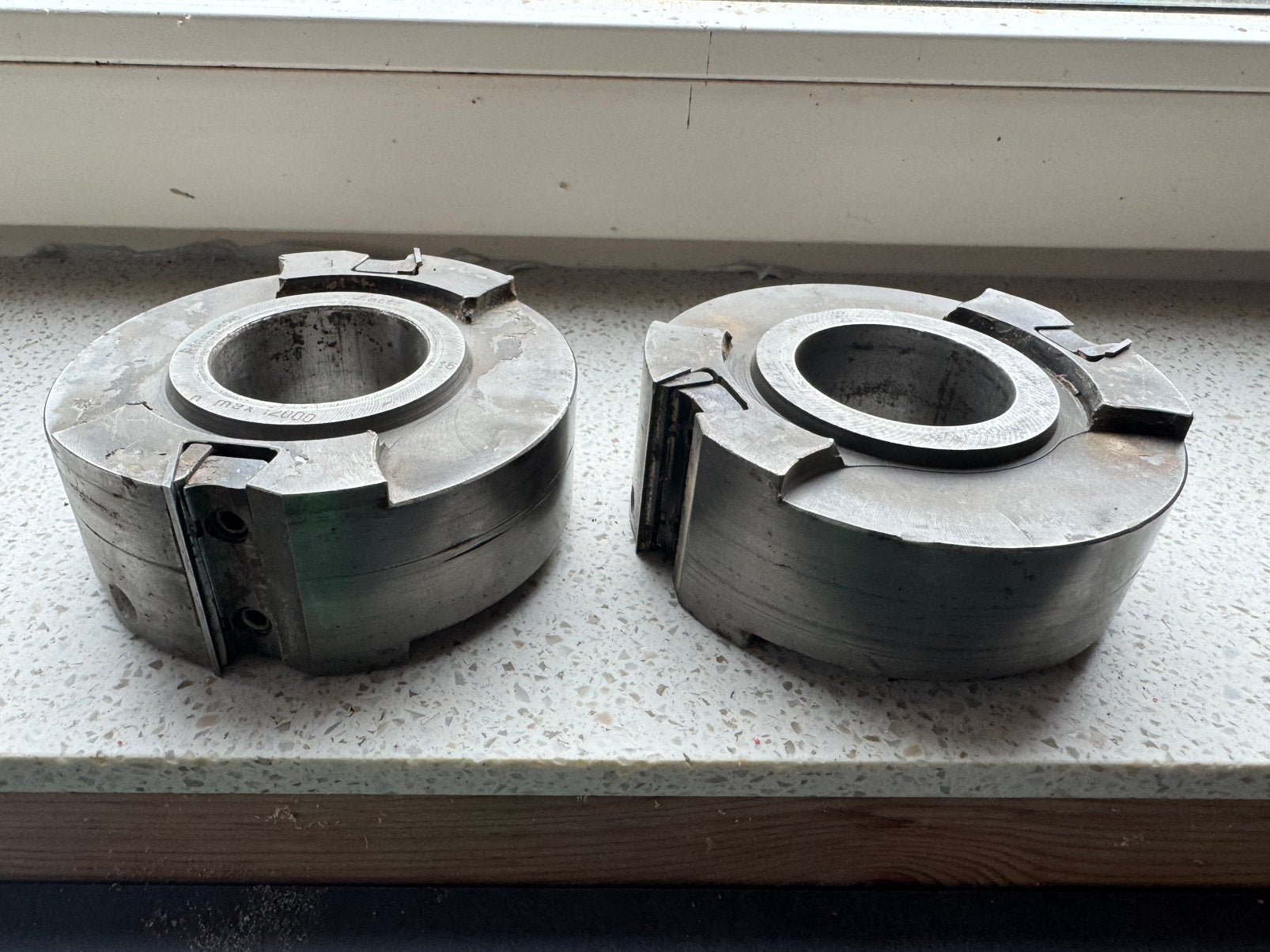 2 Freesbeitels leits  125 mm, Ophalen of Verzenden, Elektrisch