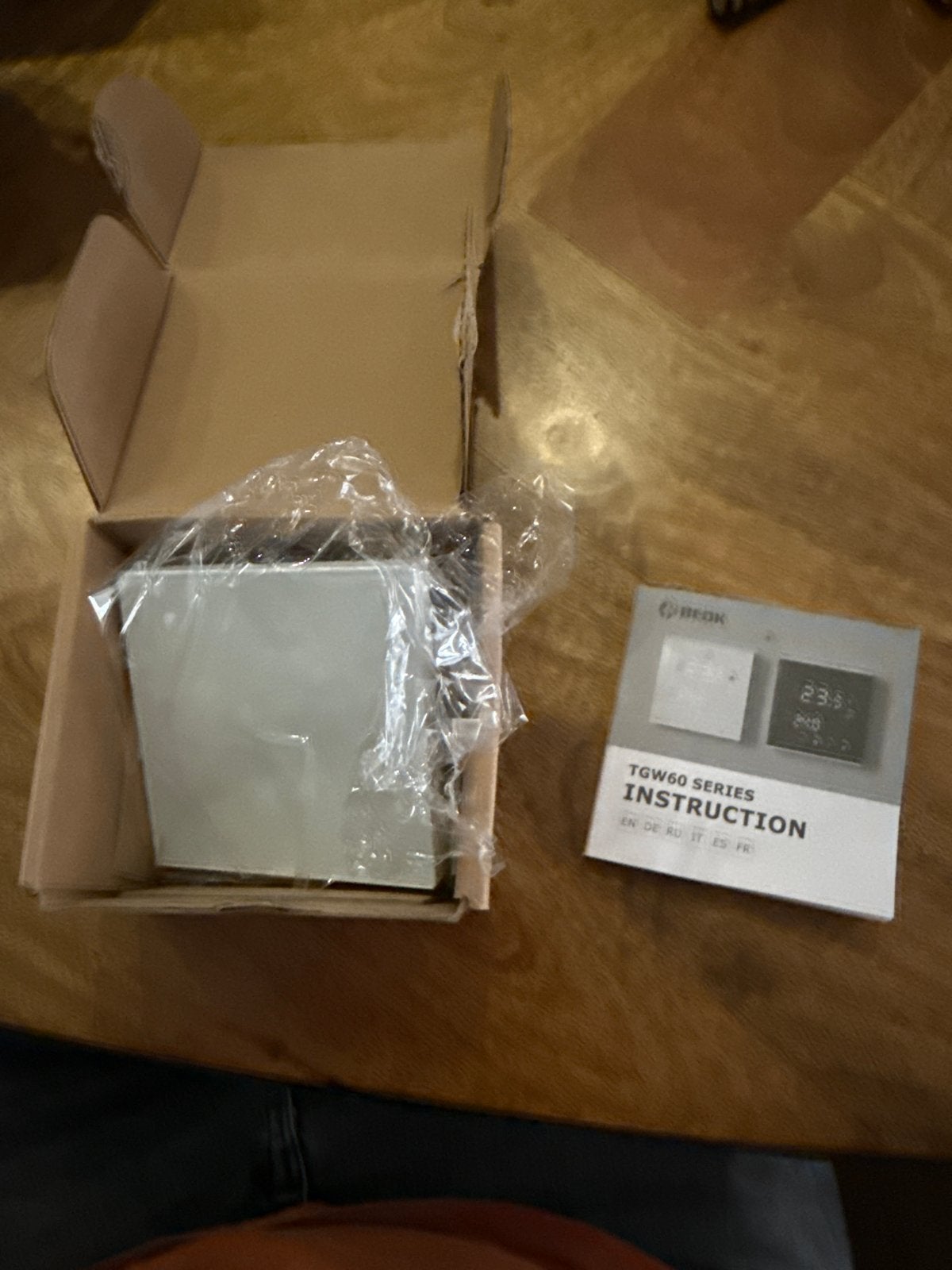 Beok TGW60 Serie Slimme Thermostaat - Nieuw in doos, Ophalen, Slimme thermostaat, Nieuw