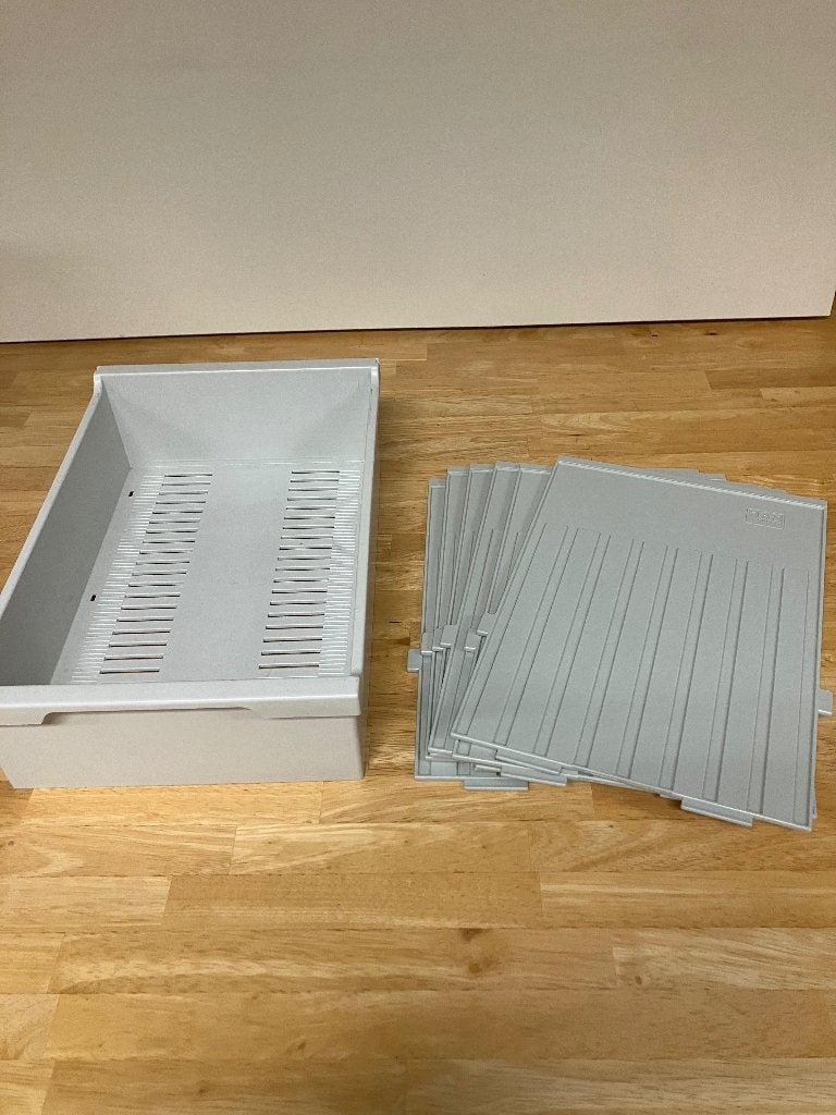 Multiform kaartenbak A4 staand A5 liggend met 5 schotten, Verzamelen, Ophalen, Huis en Inrichting