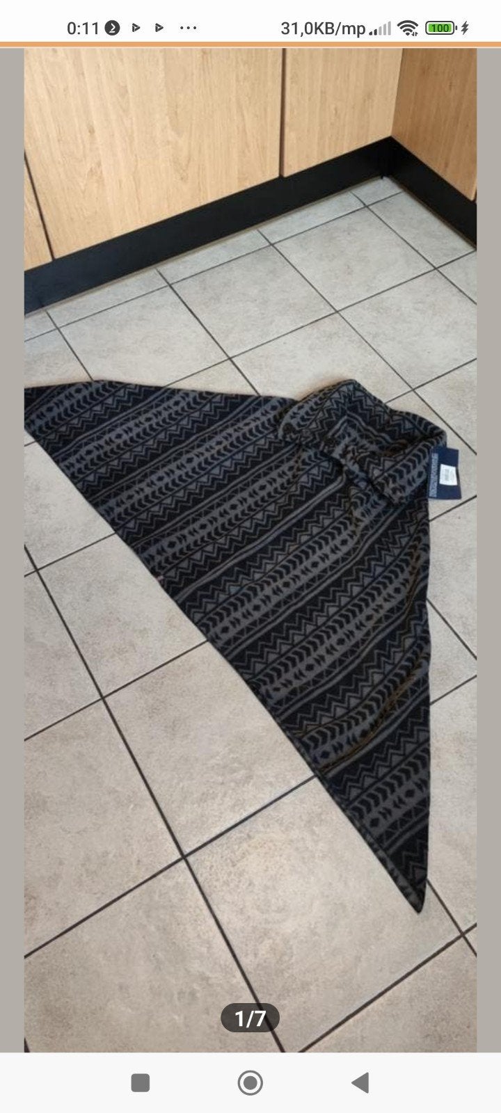 Nieuwe poncho van NIELSSON maat S tot M, Kleding | Dames, Ophalen of Verzenden, Nieuw, Maat 38/40 (M)