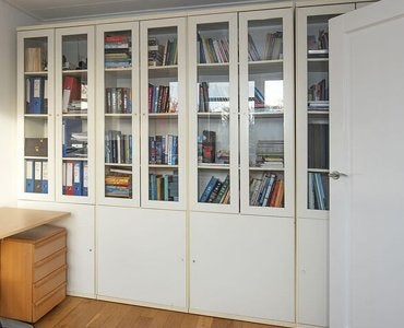 Billy boekenkasten, met glas 6x, zonder glas 1x, Huis en Inrichting, Kasten | Boekenkasten, Ophalen, 200 cm of meer, 50 tot 100 cm