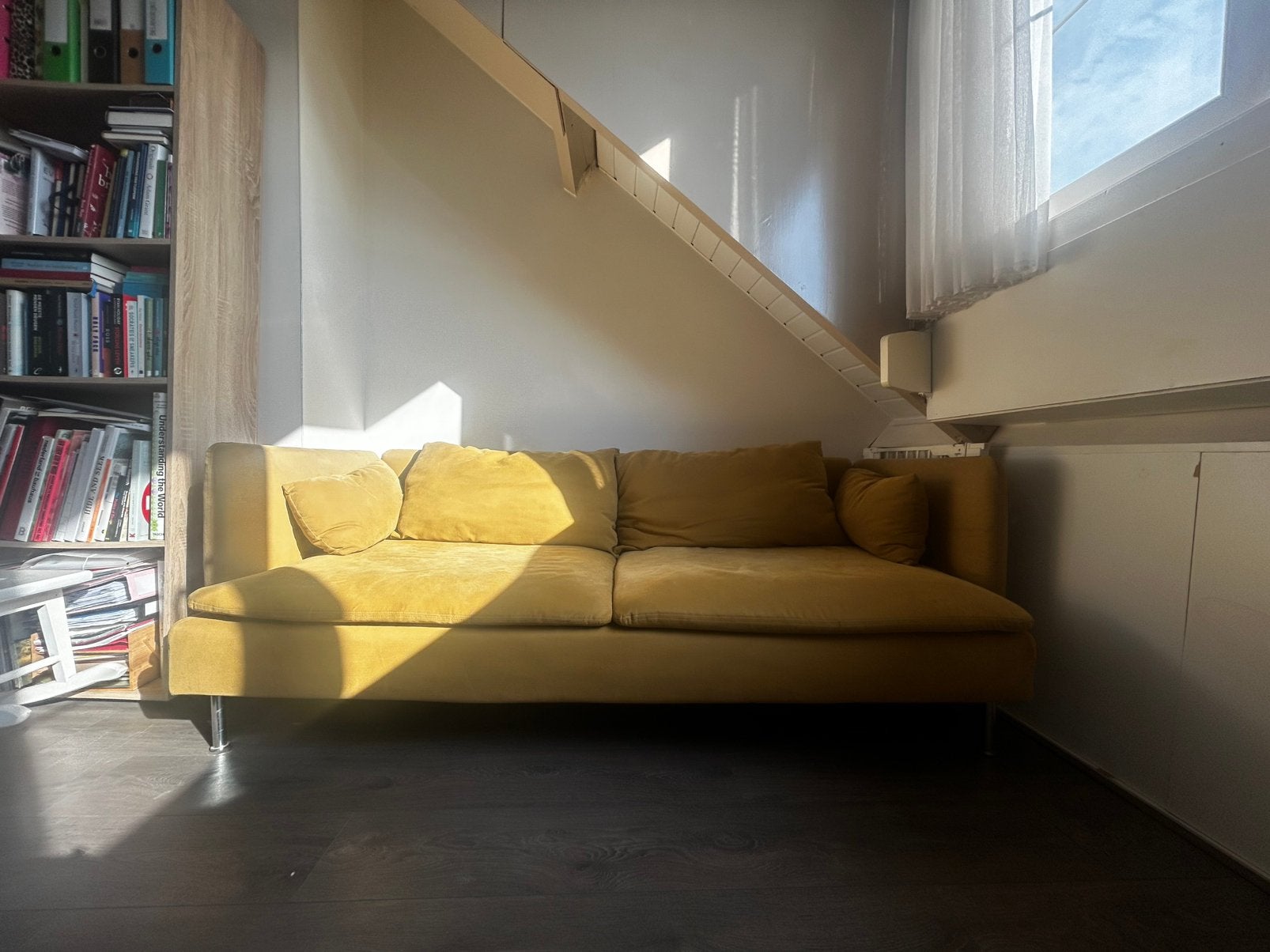 Söderhamn bank ikea, Huis en Inrichting, Ophalen, Gebruikt, 150 tot 200 cm, Tweepersoons