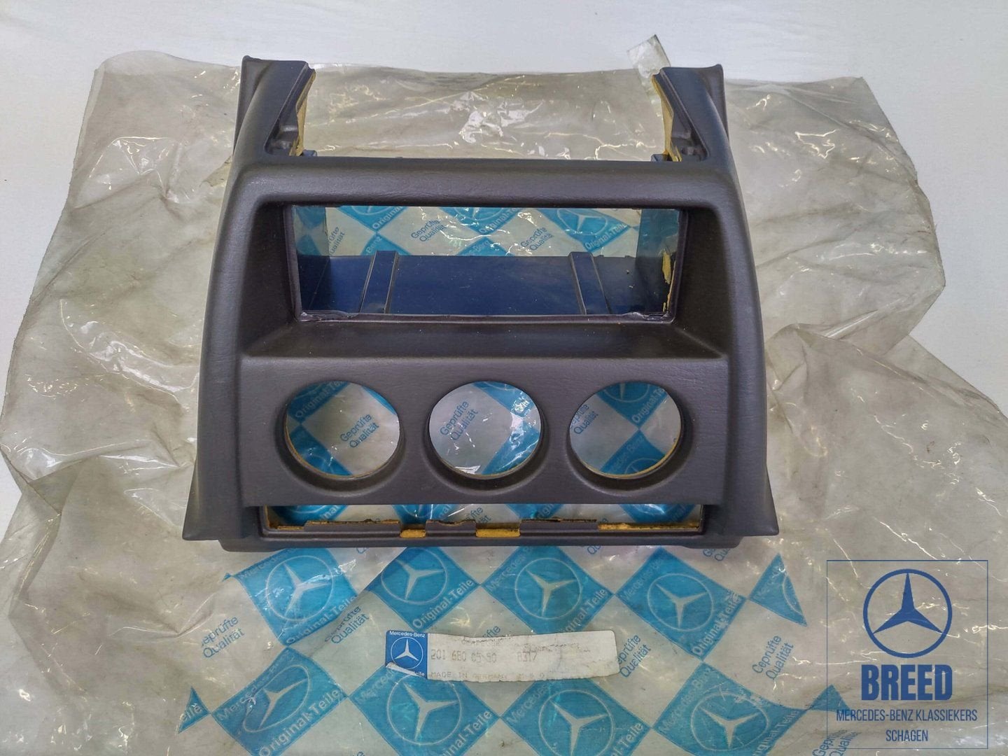 NOS middenconsole Brasil (bruin) voor Mercedes-Benz W201, -, Nieuw, Ophalen of Verzenden, -