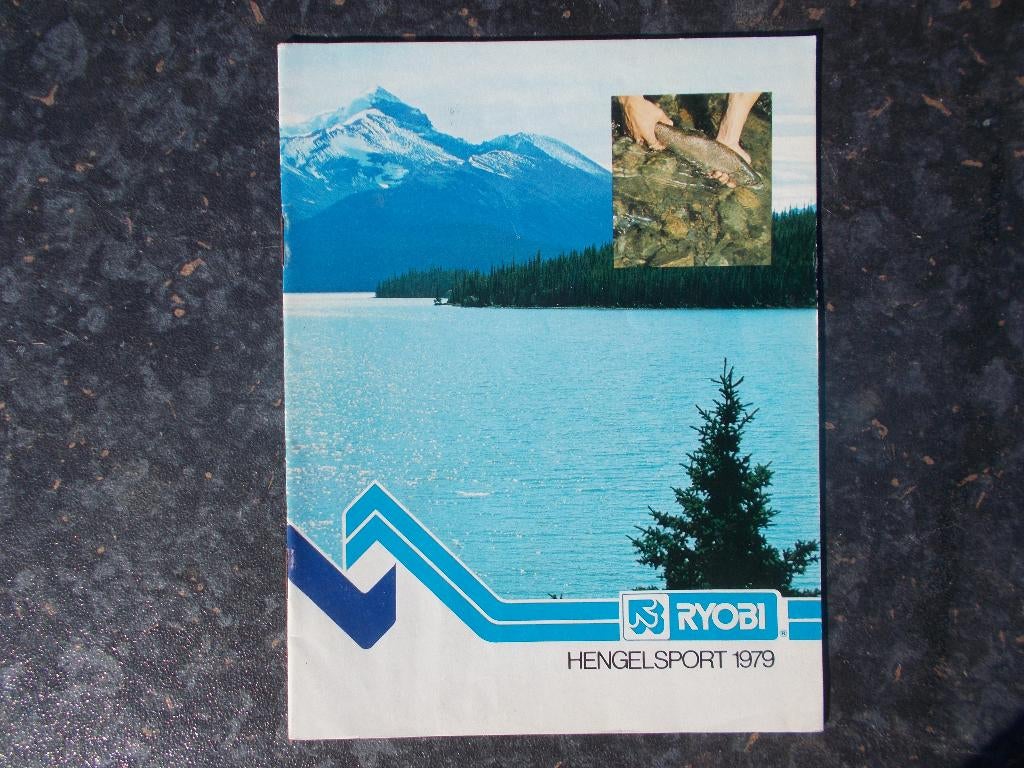 RYOBI hengelsport catalogus 1979, Verzenden, Zo goed als nieuw, Overige typen