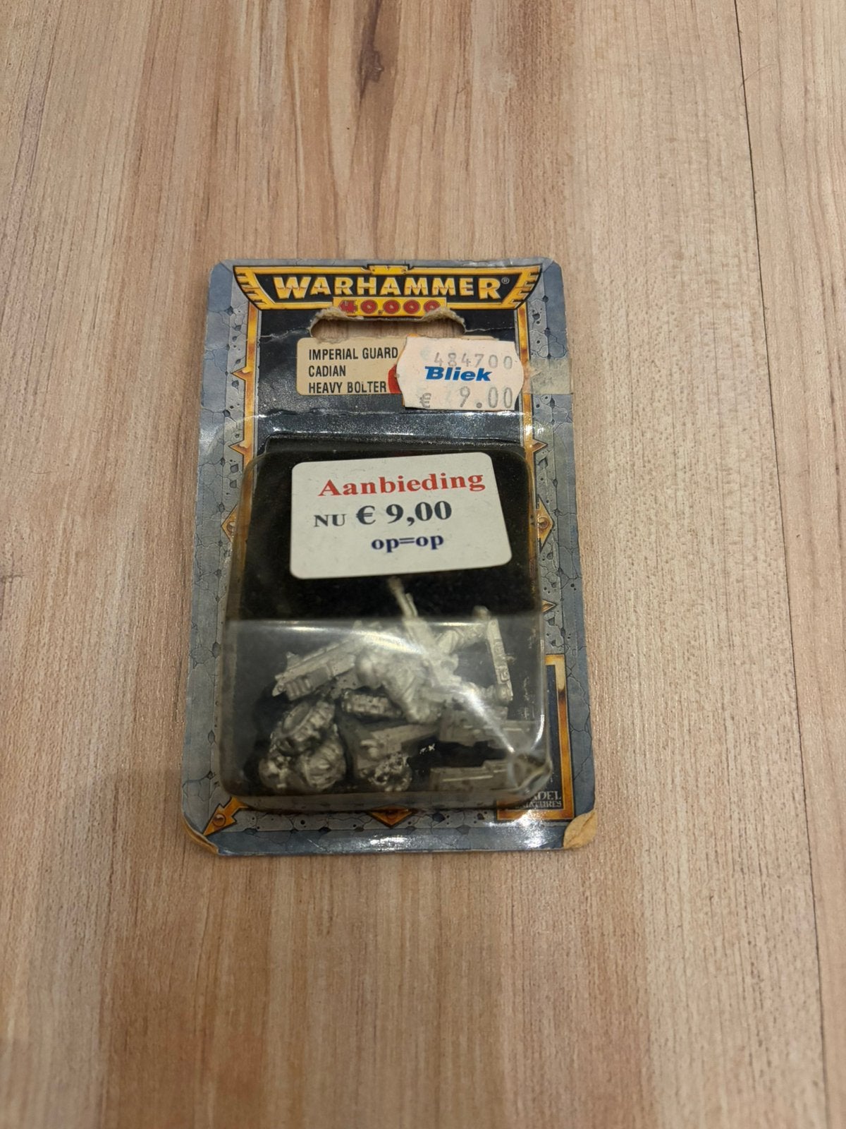 Warhammer 40k astra militarum cadian heavy bolter blister #1, Ophalen of Verzenden, Nieuw, Warhammer 40000, Figuurtje(s)
