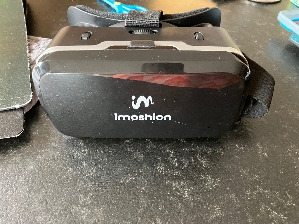 Imoshion telefoon vr bril, Ophalen of Verzenden, Zo goed als nieuw, VR-bril, Telefoon