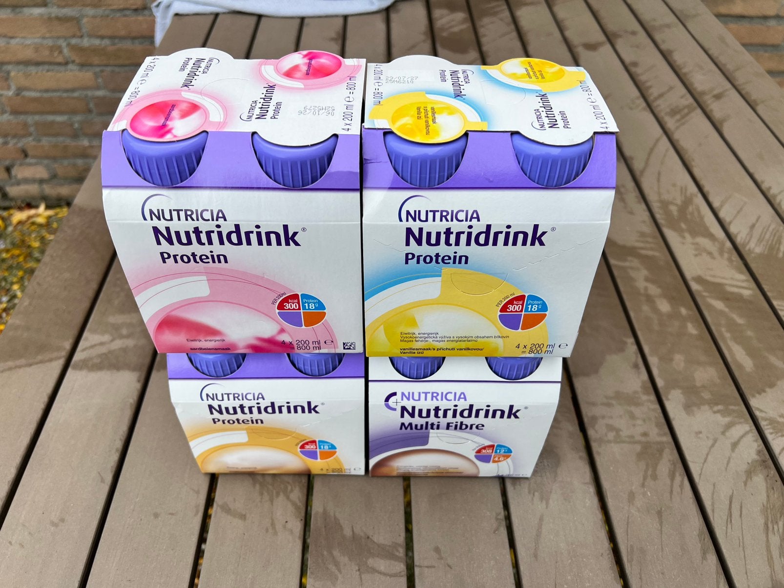 Nutricia nutridrink (100+ flesjes), Diversen, Ophalen