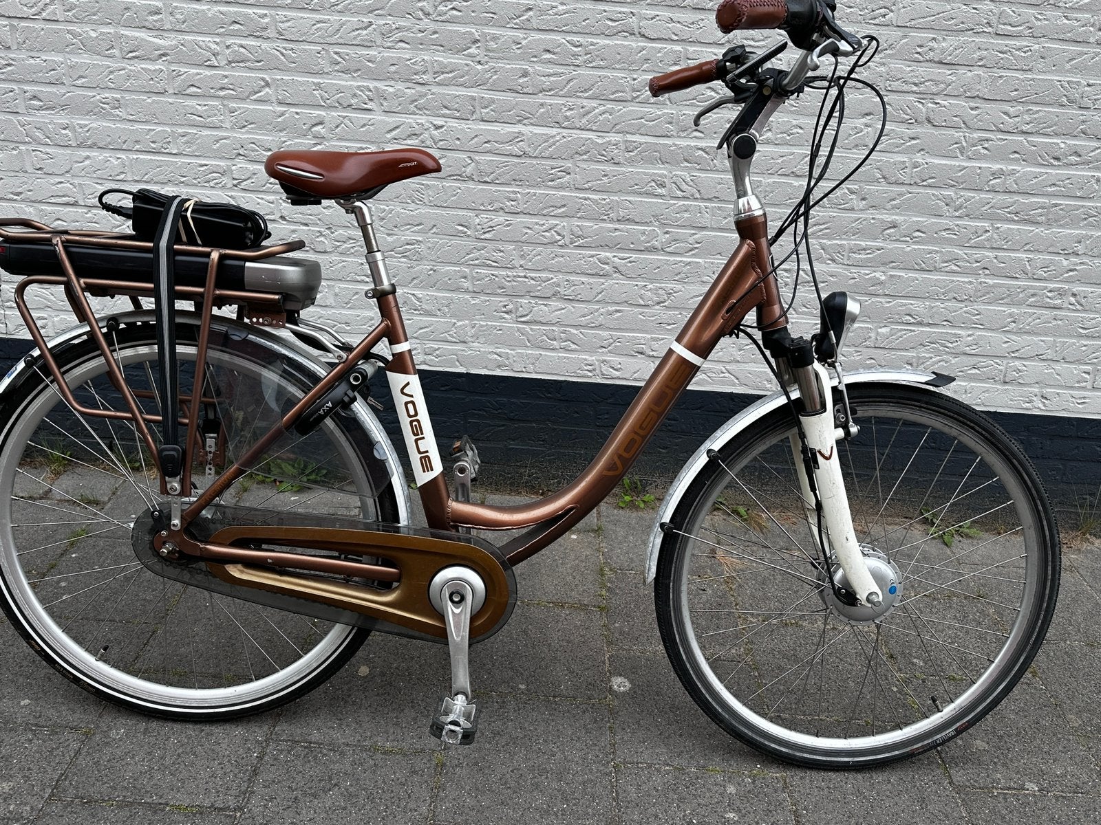 Vogue premum elektrische damesfiets, Fietsen en Brommers, Fietsen | Dames | Damesfietsen, Ophalen of Verzenden, Gebruikt, Overige merken