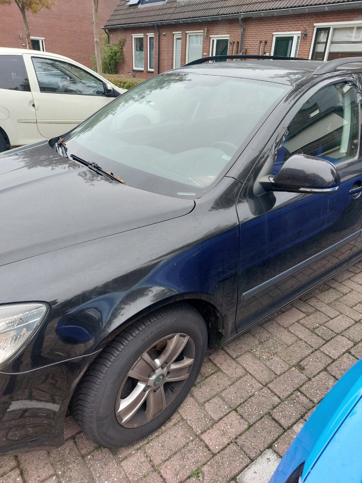 goed gebruikte skoda octavia voor de liefhebber, knutselaar, Auto's, Zwart, Stationwagon, Handgeschakeld, Particulier