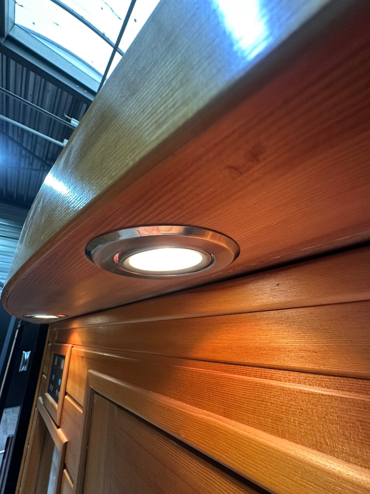 Showmodel Combi Sauna | Infrarood + 3,5kW Harvia 230V| OP=OP, Info@inner-stillness.nl, Fins of Traditioneel, 7665VB, Complete sauna