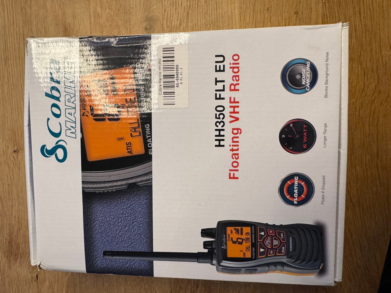 Cobra Marine HH350 VHF radio, Ophalen, Nieuw