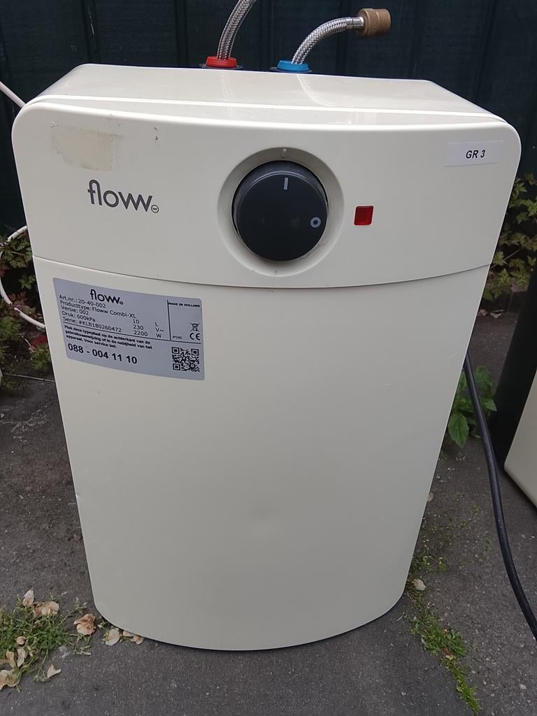 Floww Combi-XL Close-in Boiler 10L 2200W, Ophalen of Verzenden, Gebruikt, Inbouw, Elektrisch