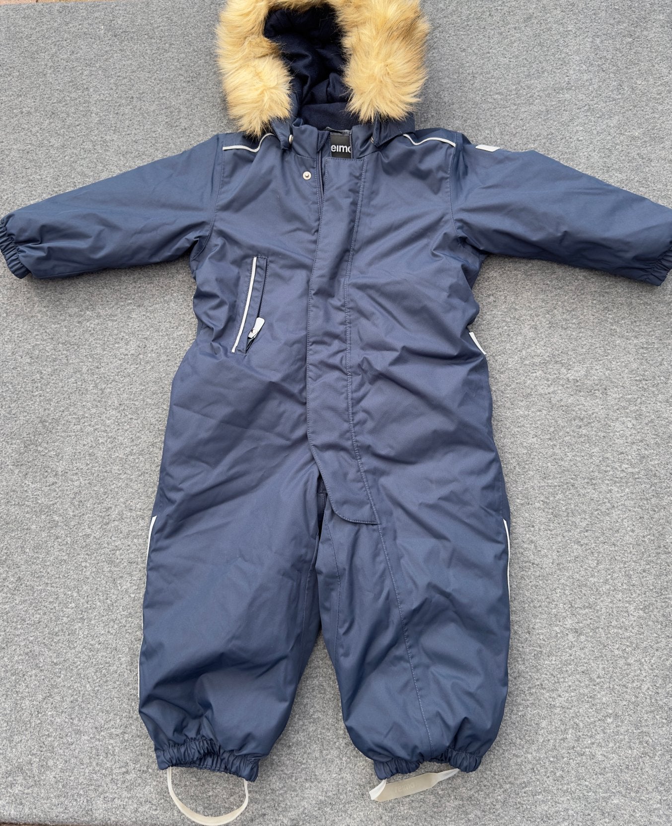 Reima winterpak jongens maat 92 – bontkraag goed als nieuw, Ophalen of Verzenden, Zo goed als nieuw, Jongen, Jas