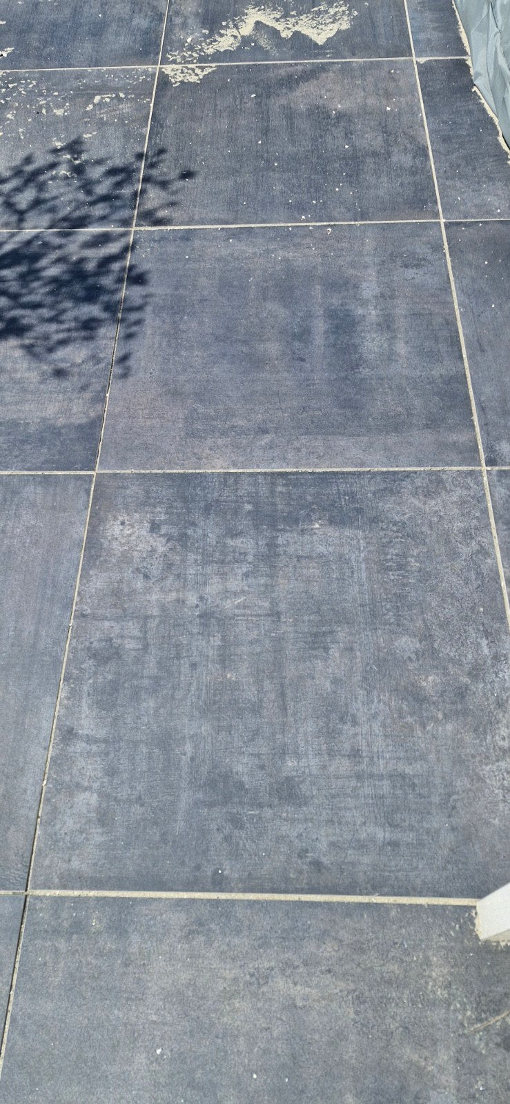 10 Geoceramica tegels 80x80x4 Antraciet, Ophalen, 60 cm of meer, Nieuw, Vloertegels