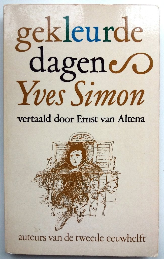 Yves Simon - Gekleurde dagen, Ophalen of Verzenden, Gelezen, Europa overig