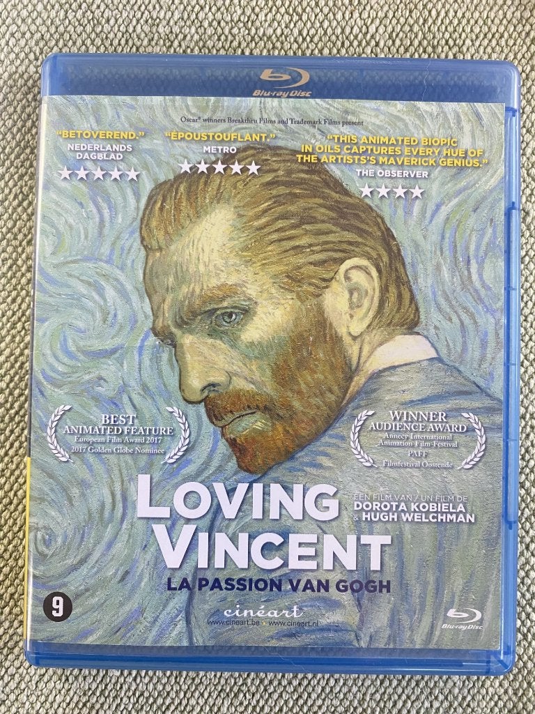 Loving Vincent Blu-ray | Van Gogh | 3 Featurettes, Bonusmateriaal, Gebruikt, Verenigd Koninkrijk, Vanaf 9 jaar