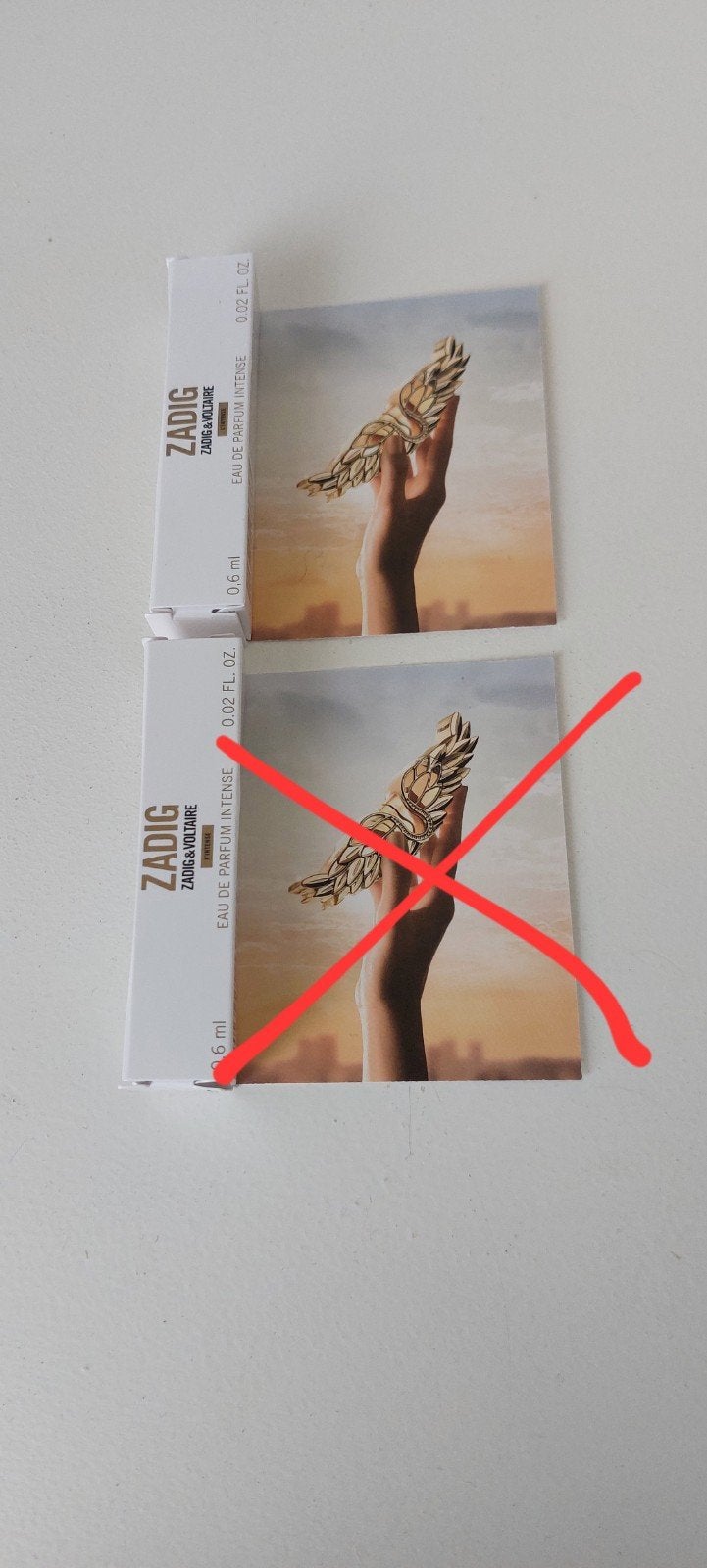 Zadig & Voltaire Eau de Parfum Zadig Intense proefje *dames*, Ophalen of Verzenden, Nieuw