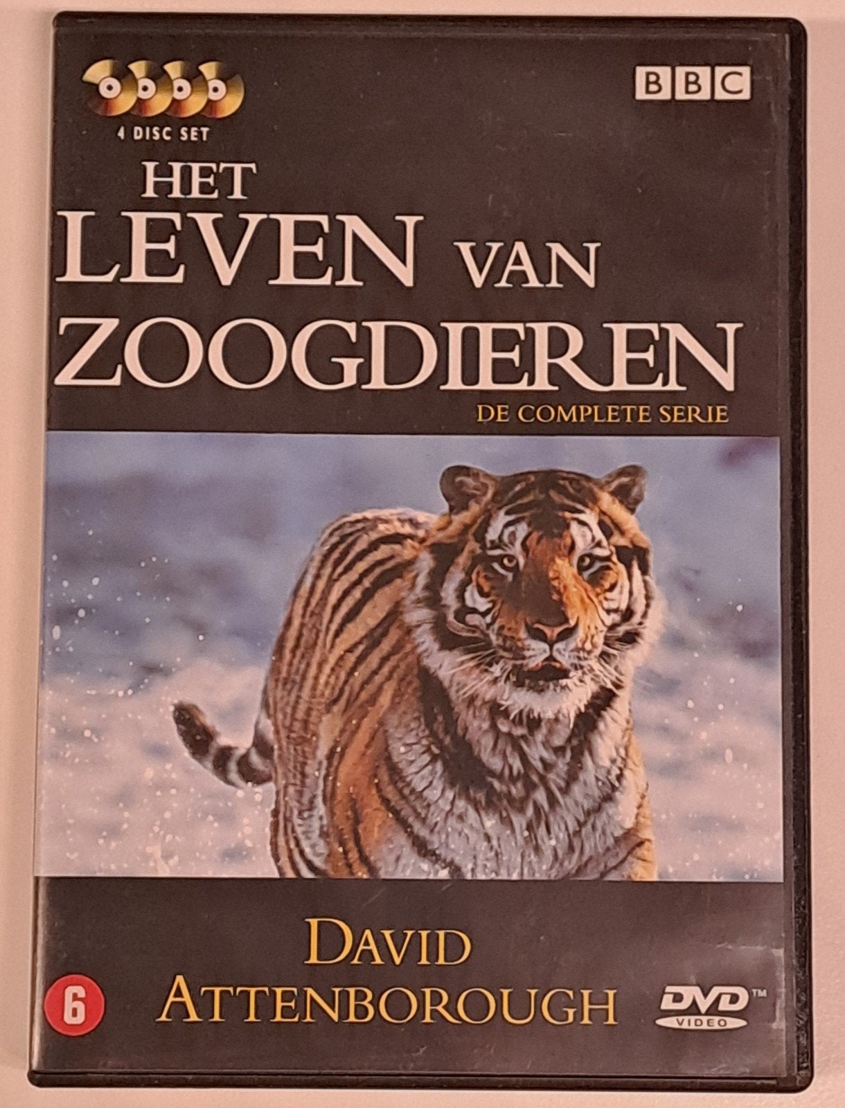DVD-box David Attenborough Het Leven van Zoogdieren, Alle leeftijden, Ophalen of Verzenden, Zo goed als nieuw, Natuur