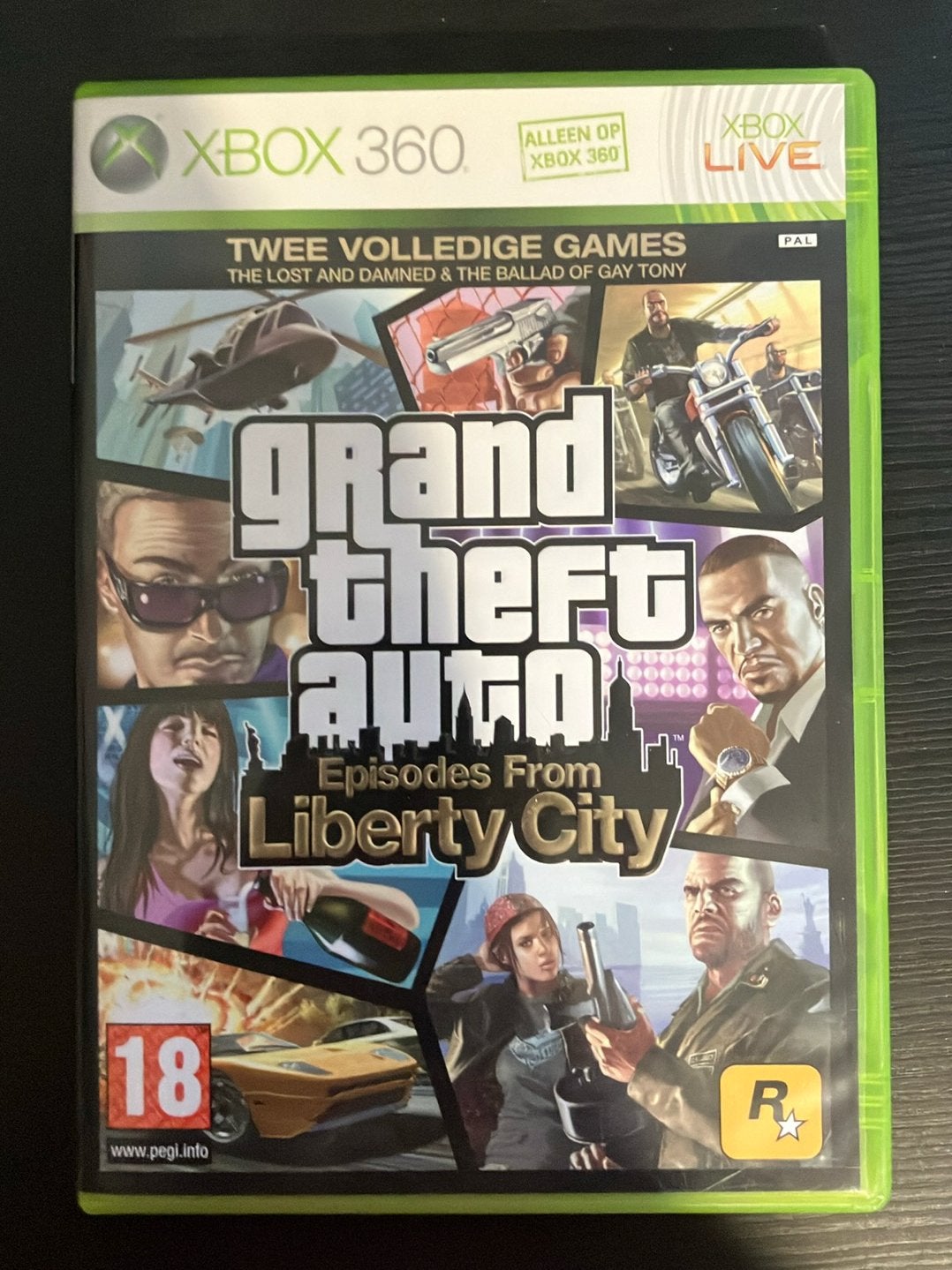 Grand Theft Auto: Liberty City Stories (Xbox 360), Avontuur en Actie, Vanaf 18 jaar, 1 speler, Eén computer